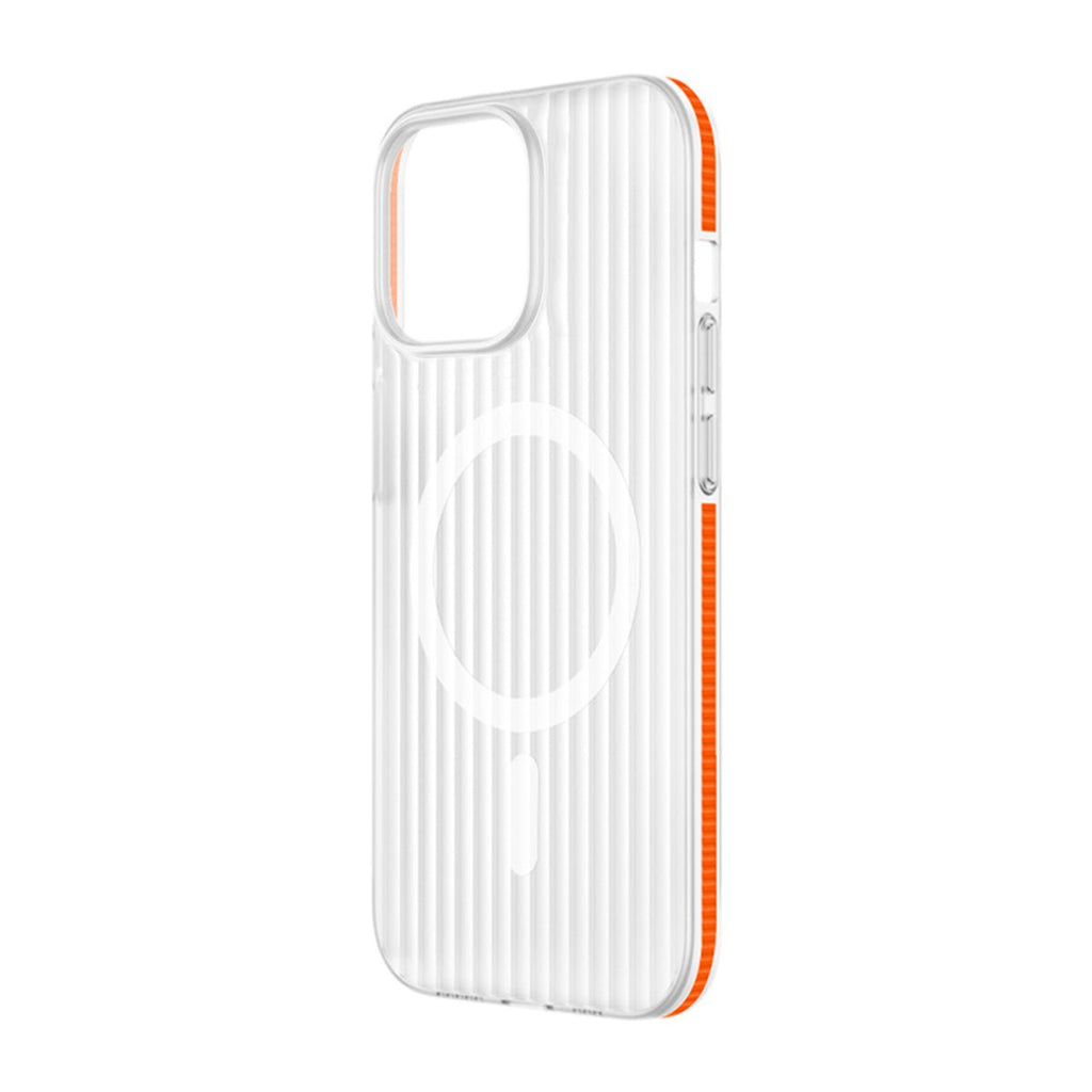 iPhone 14/13 Mobilskal Korrugerad Anti - Halk - Orange - PhonecareMobilskal
