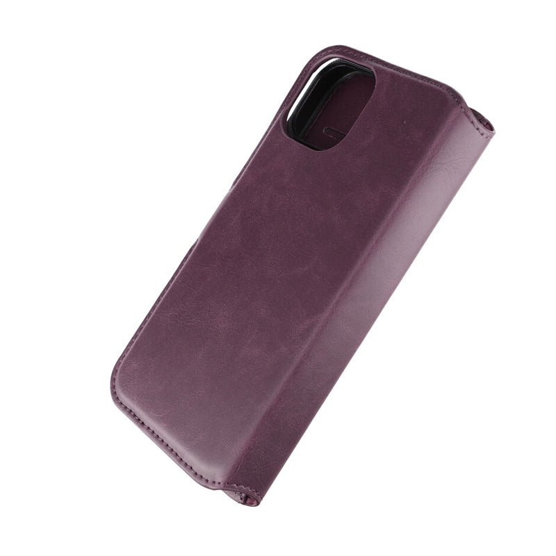iPhone 15 Plånboksfodral Magnet Rvelon - Lila - PhonecareMobilskalLila