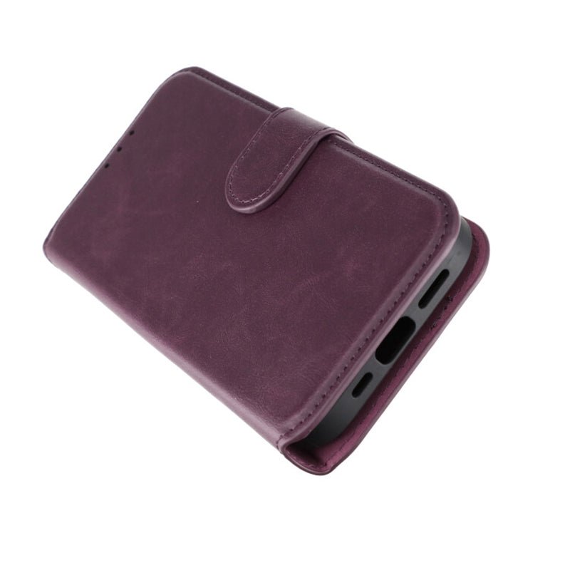 iPhone 15 Plånboksfodral Magnet Rvelon - Lila - PhonecareMobilskalLila