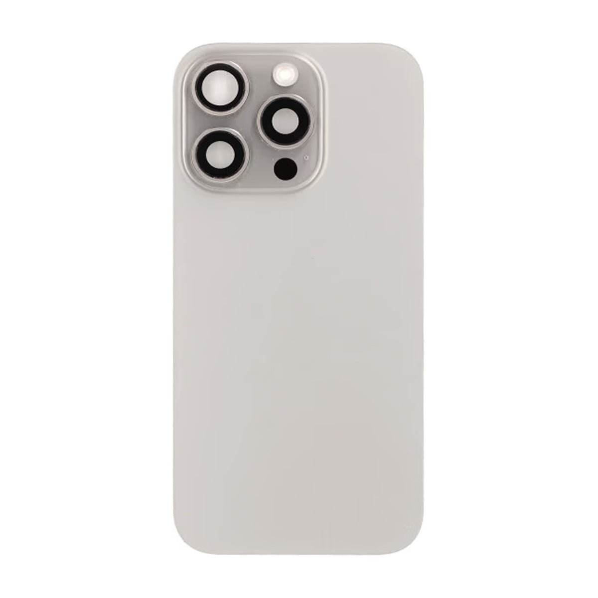 iPhone 16 Pro Back Cover Glass Original Natural Titanium - Image 3