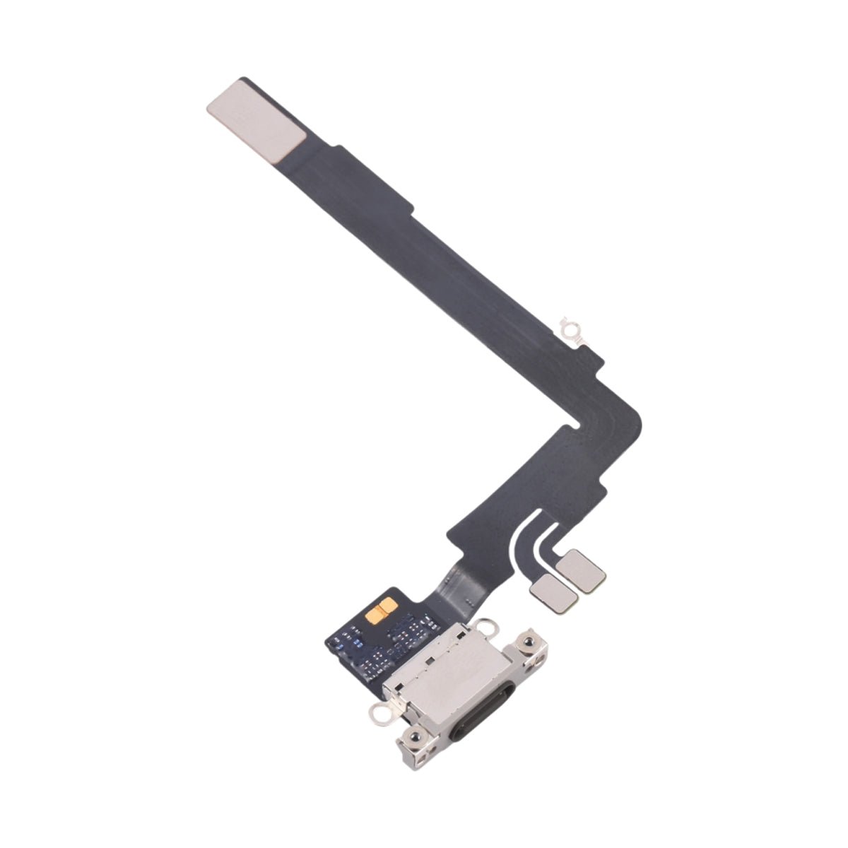 iPhone 16 Pro Laddningskontakt Flexkabel Original Svart - Image 4