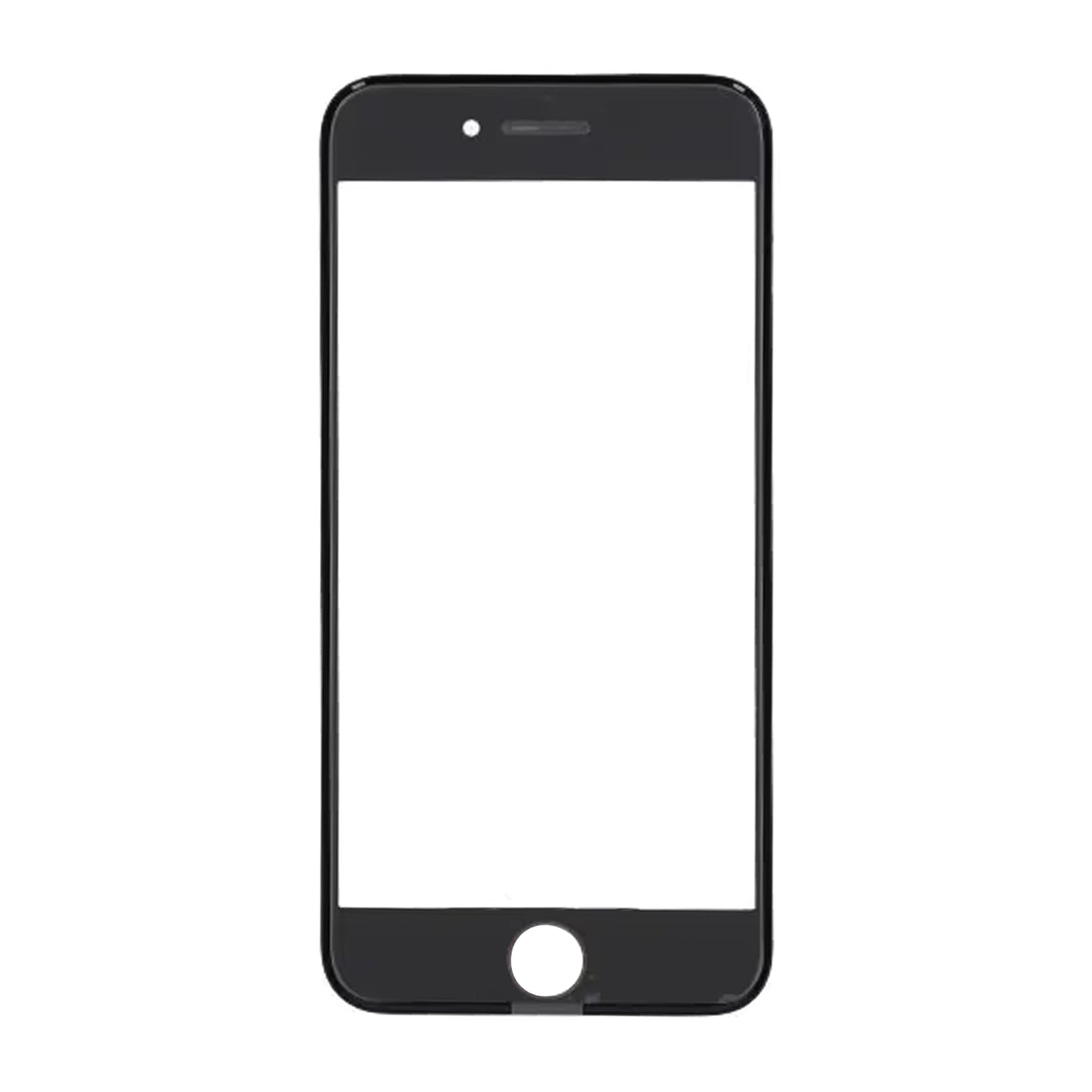 iPhone 8 Glasskärm med OCA-film - Svart - Image 2