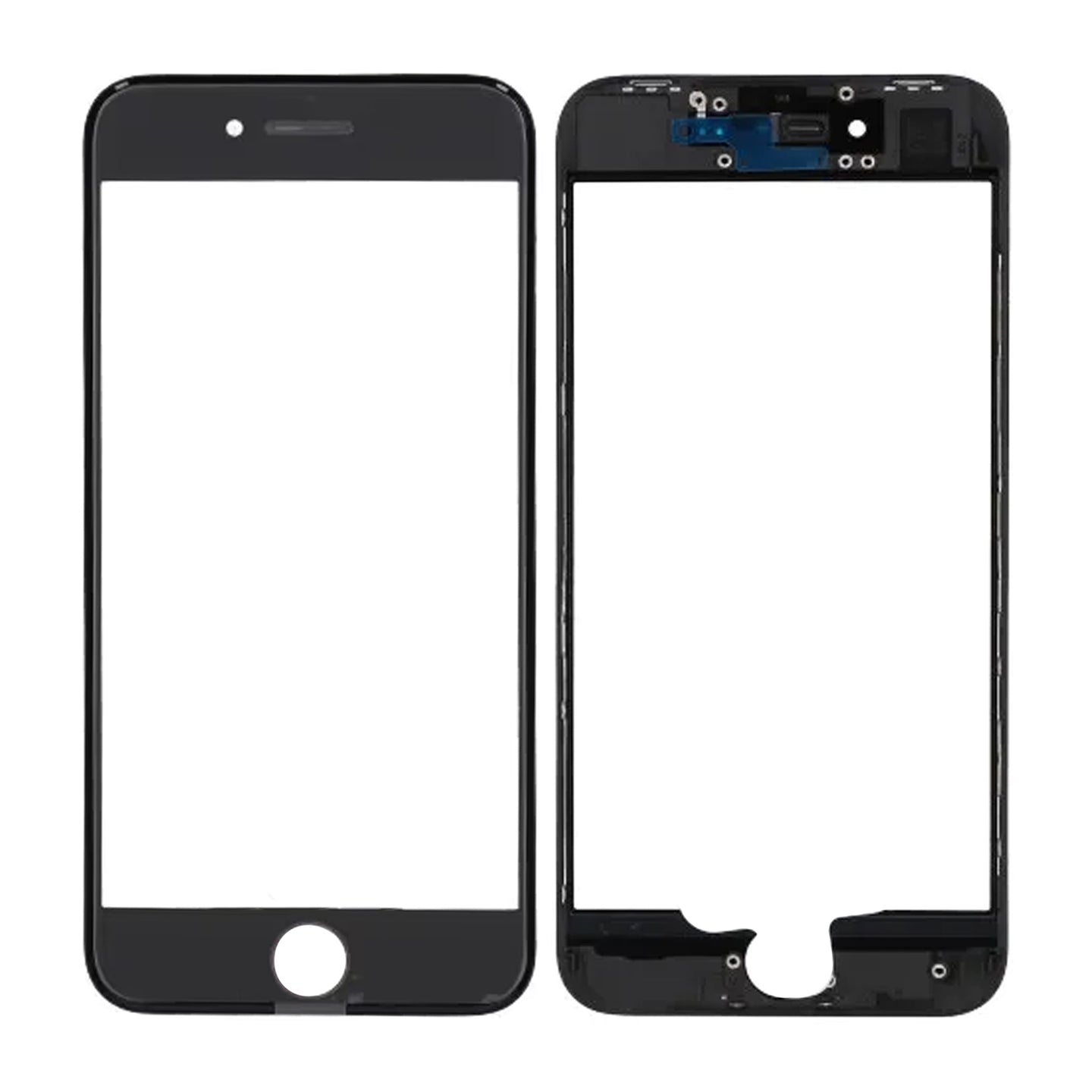 iPhone 8 Glasskärm med OCA-film - Svart
