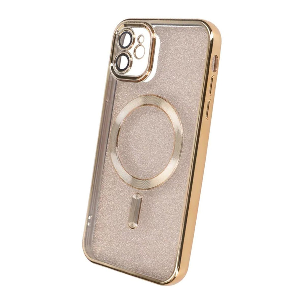 Luxury Mobilskal med Magsafe iPhone 11 - Guld - PhonecareMobilskalGold
