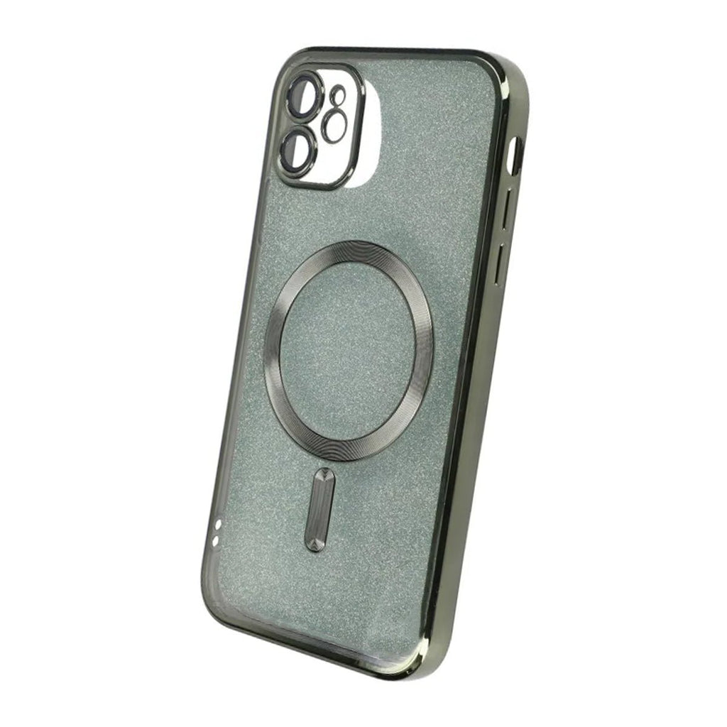 Luxury Mobilskal med Magsafe iPhone 11 - Militärgrön - PhonecareMobilskalGrön