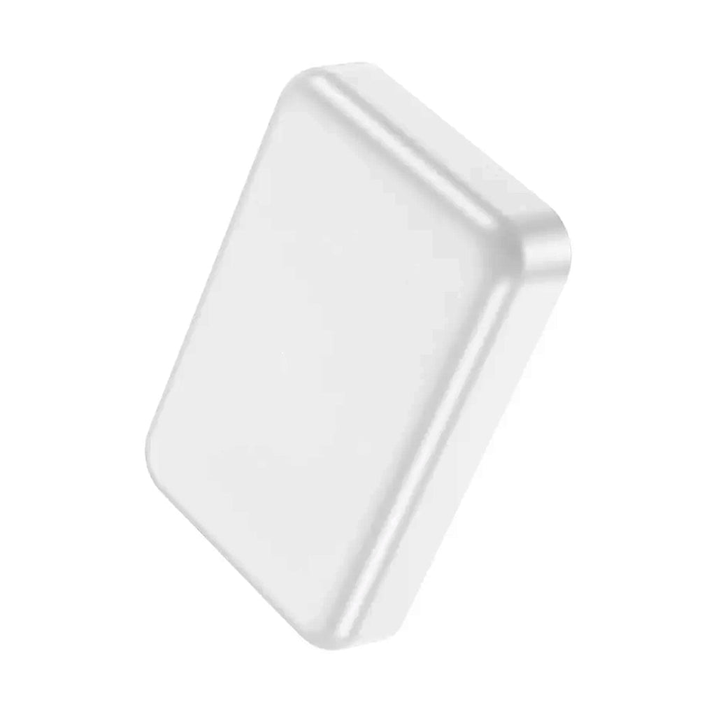 Powerbank Magnetisk med Trådlös Laddning 10000 mAh - Vit