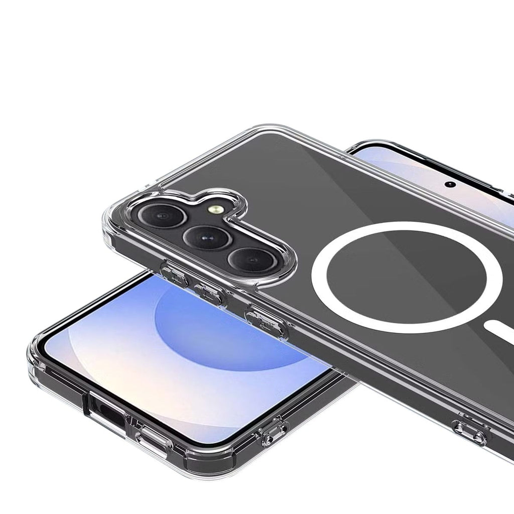 Rvelon Magsafe - skal för Samsung Galaxy S25 - Transparent