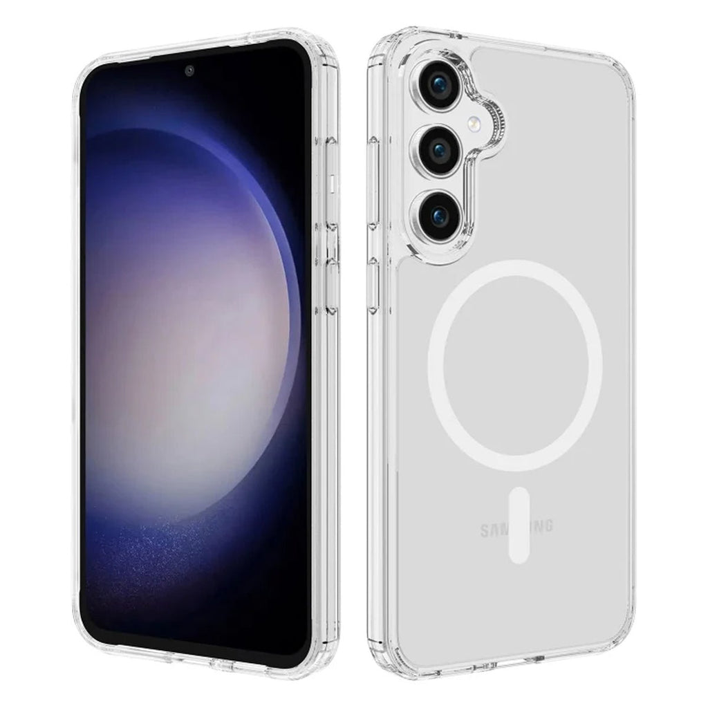 Rvelon Skal Stötsäkert Magsafe för Samsung Galaxy S25 - Klar