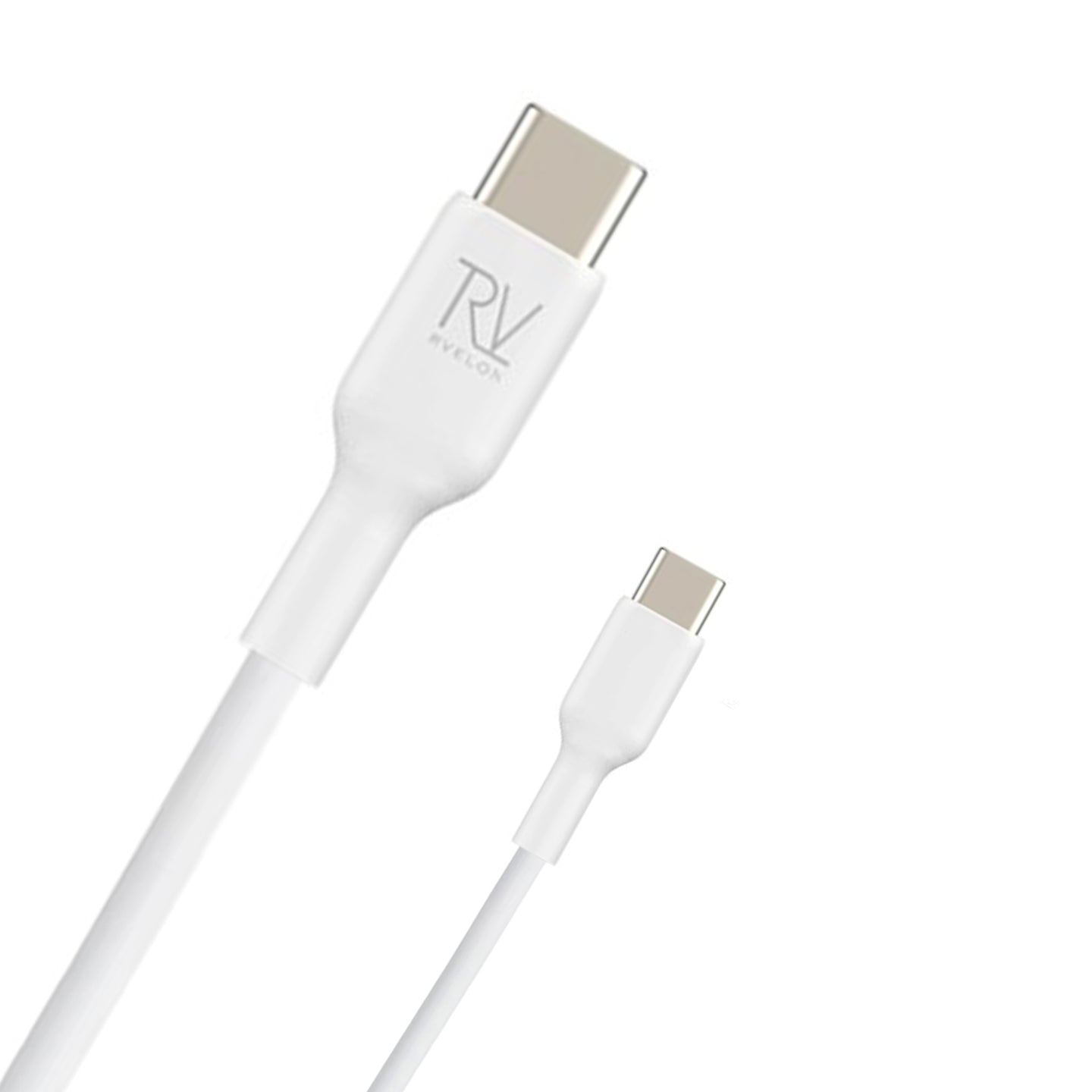 Rvelon USB-C till USB-C Kabel 1m - Image 2