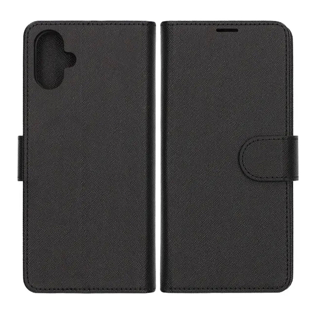 Samsung Galaxy A06 Plånboksfodral med Stativ - Svart