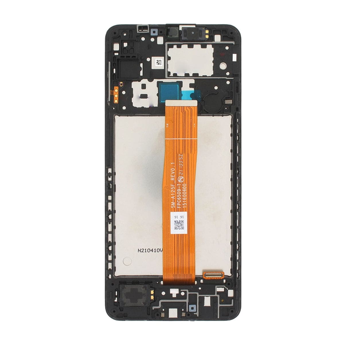 Samsung Galaxy A12 Nacho/A12s Skärm med LCD Display Original - Svart - Image 4