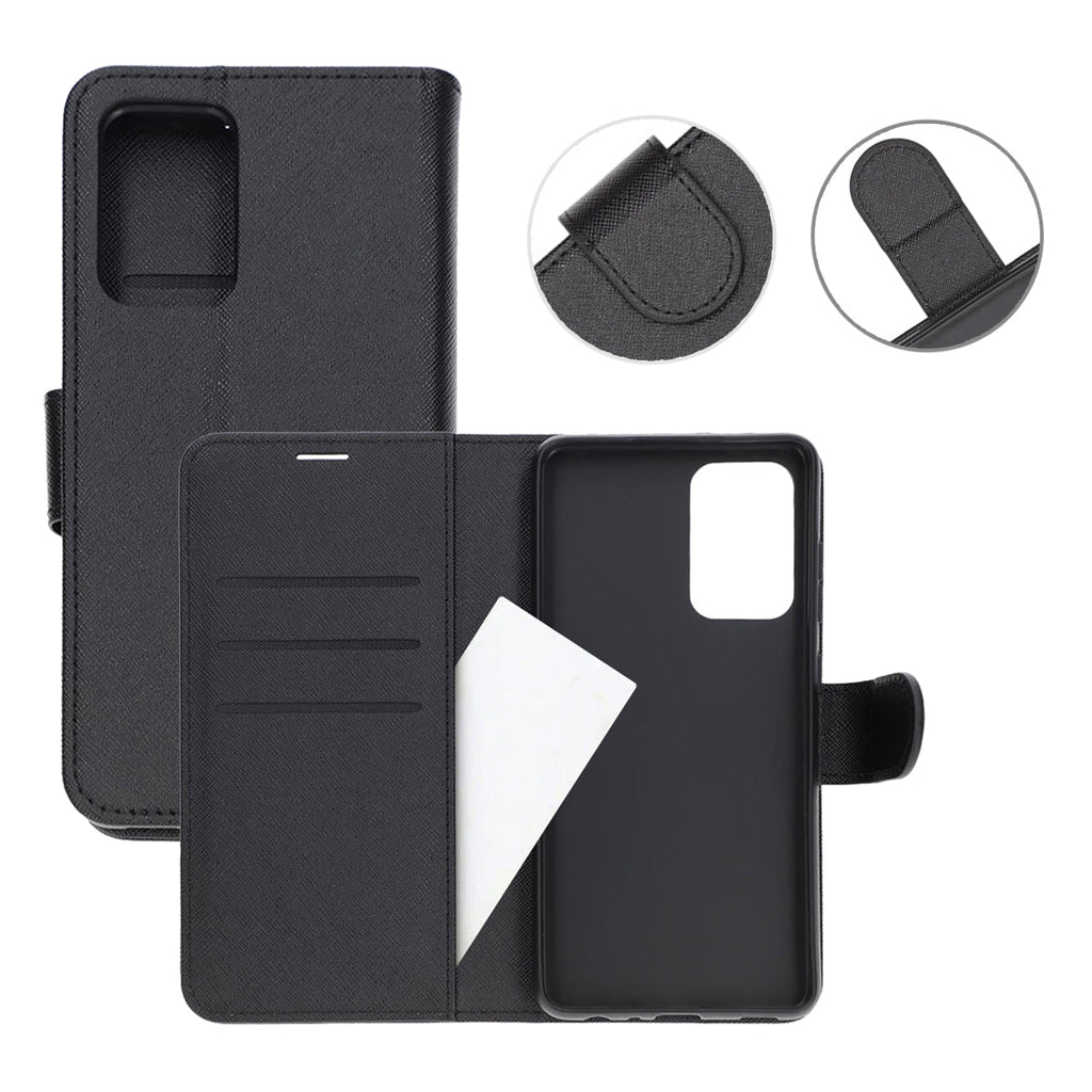 Samsung Galaxy A52s Plånboksfodral med Stativ - Svart