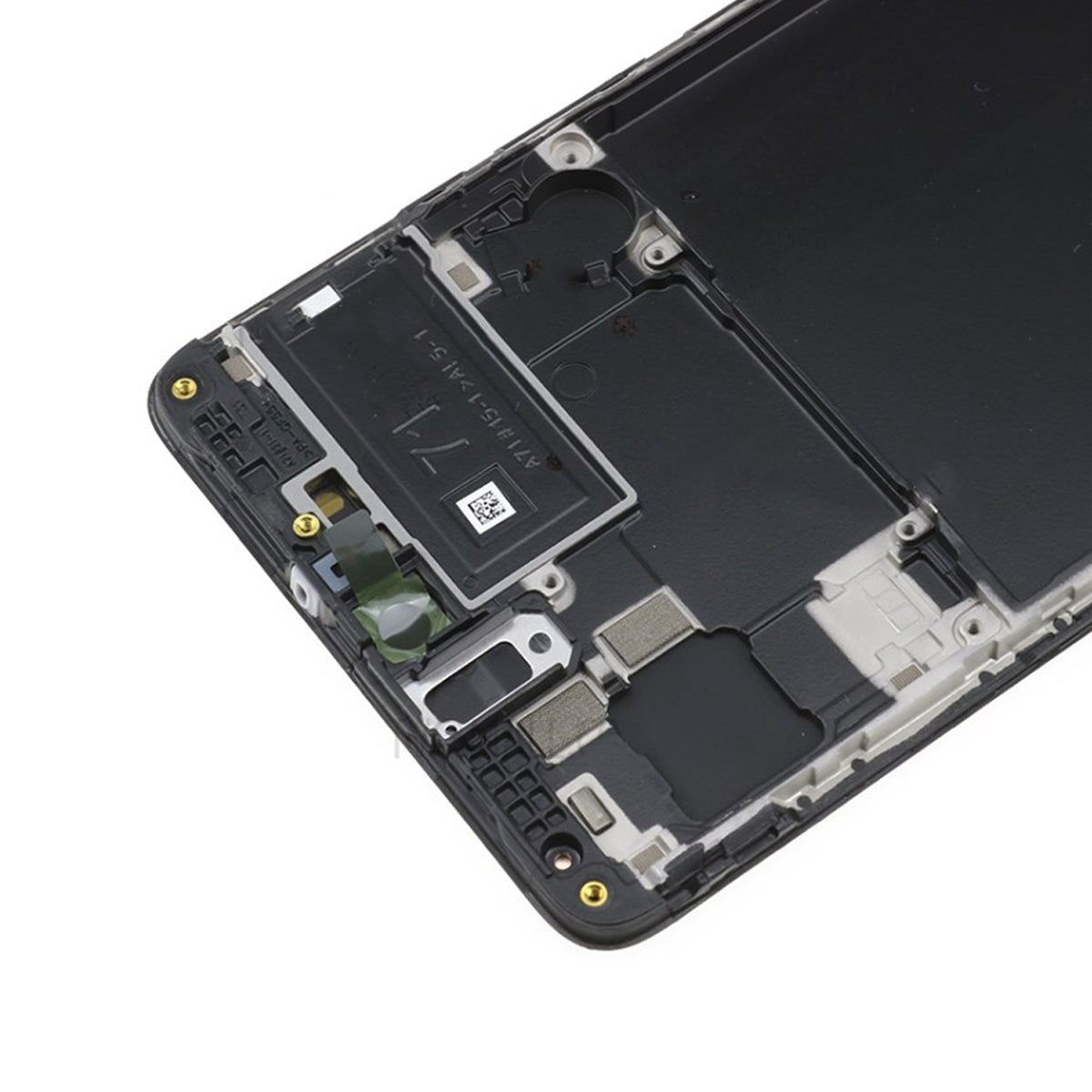 Samsung Galaxy A71 Skärm med LCD Display + Ram - Svart - Image 3