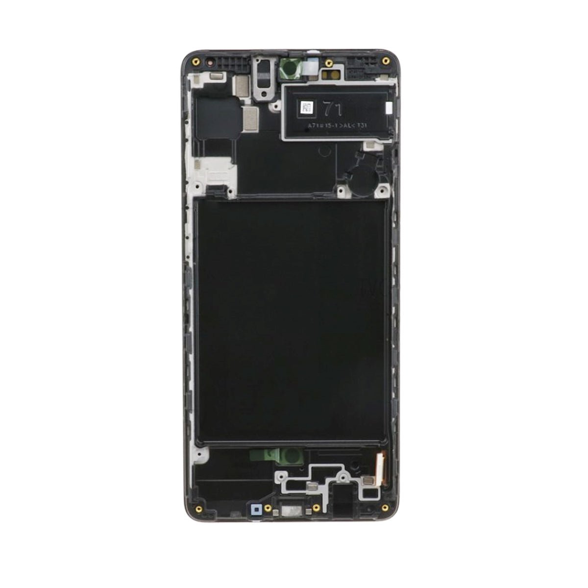 Samsung Galaxy A71 Skärm med LCD Display + Ram - Svart - Image 4