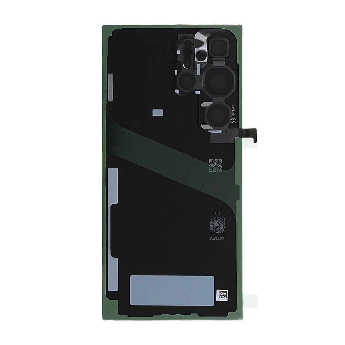 Samsung Galaxy S24 Ultra (SM-S928B) Baksida Original - Svart - Image 2