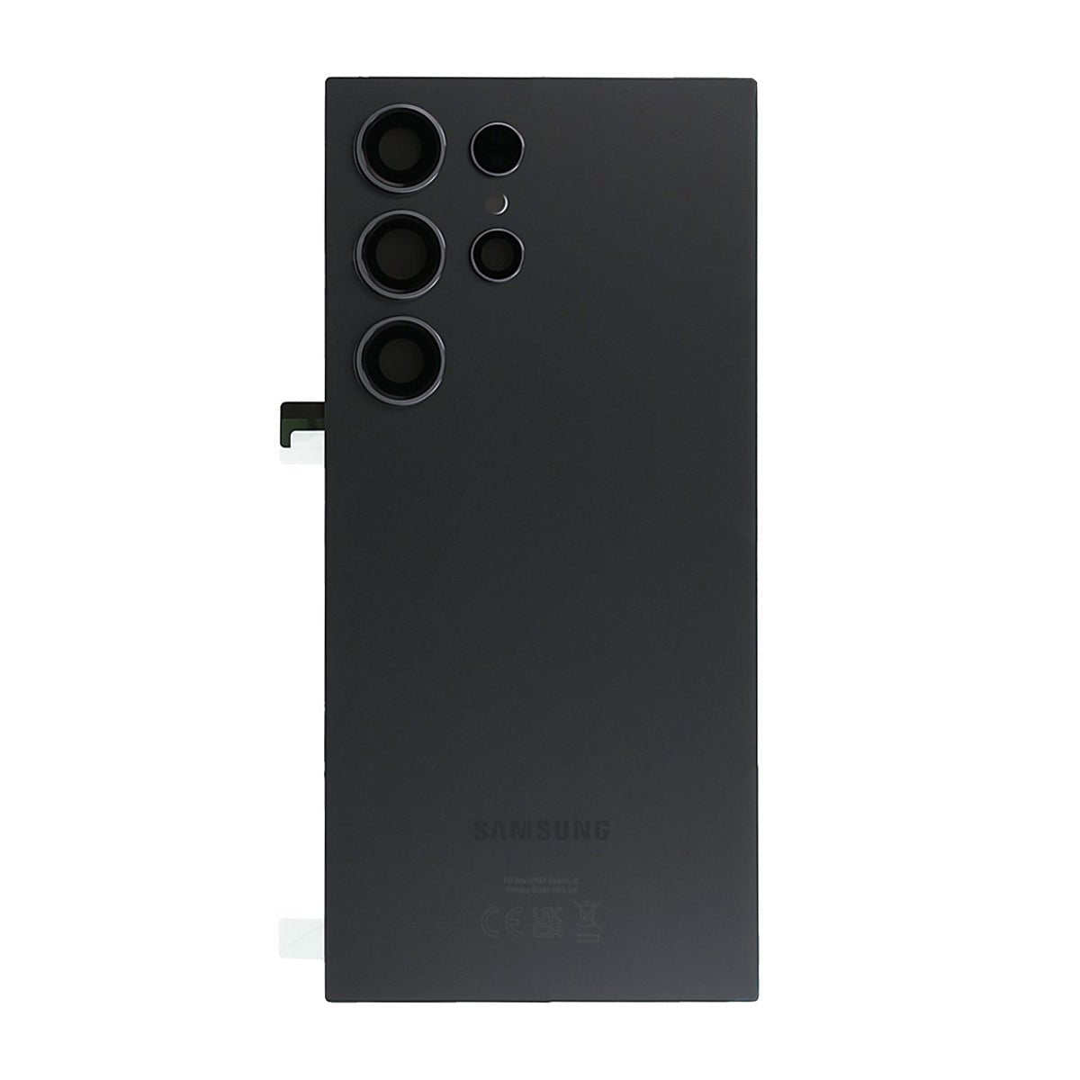Samsung Galaxy S24 Ultra (SM-S928B) Baksida Original - Svart - Image 3