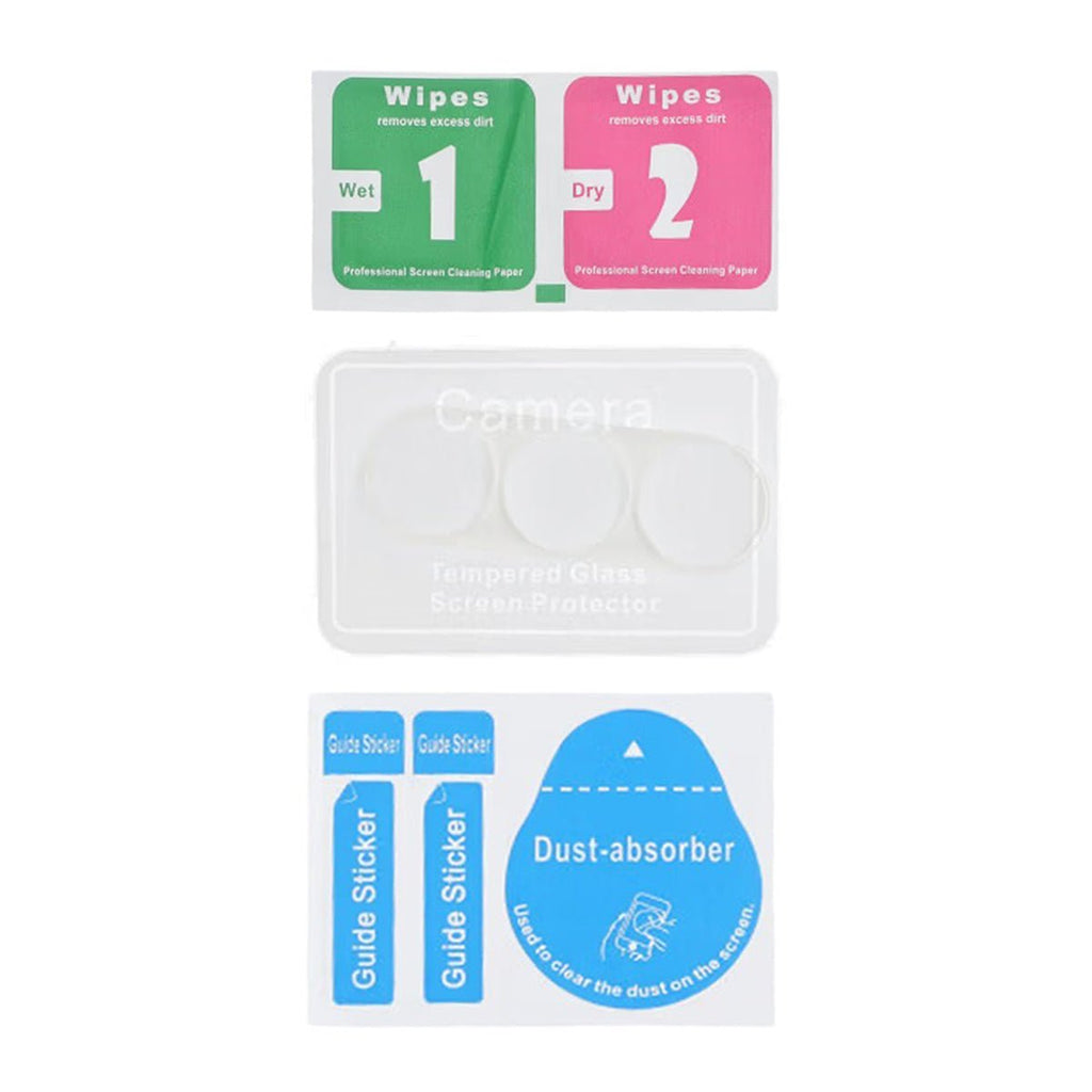 Samsung Galaxy S25 Plus Kameraskydd 3D Härdat Glas - Transparent