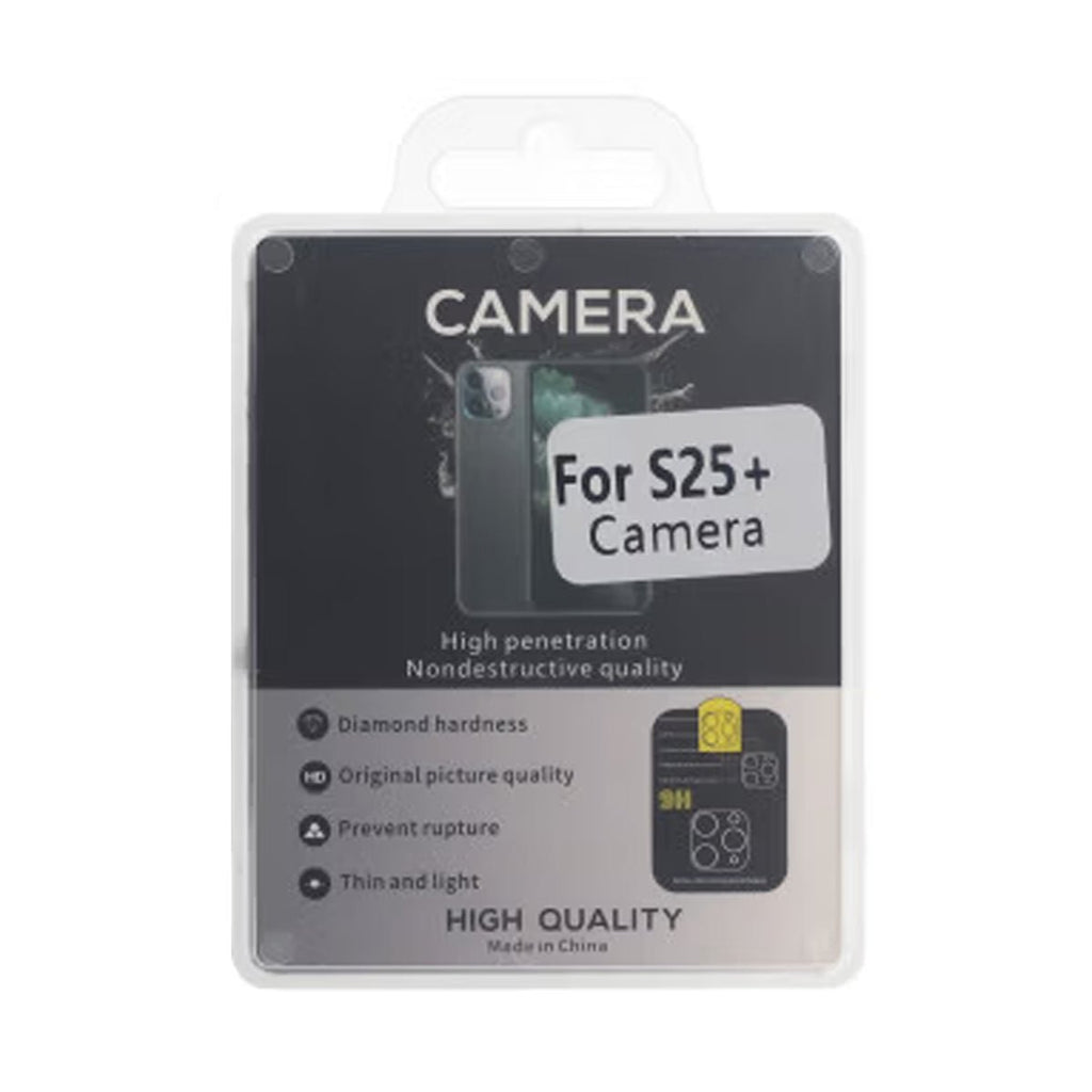 Samsung Galaxy S25 Plus Kameraskydd 3D Härdat Glas - Transparent