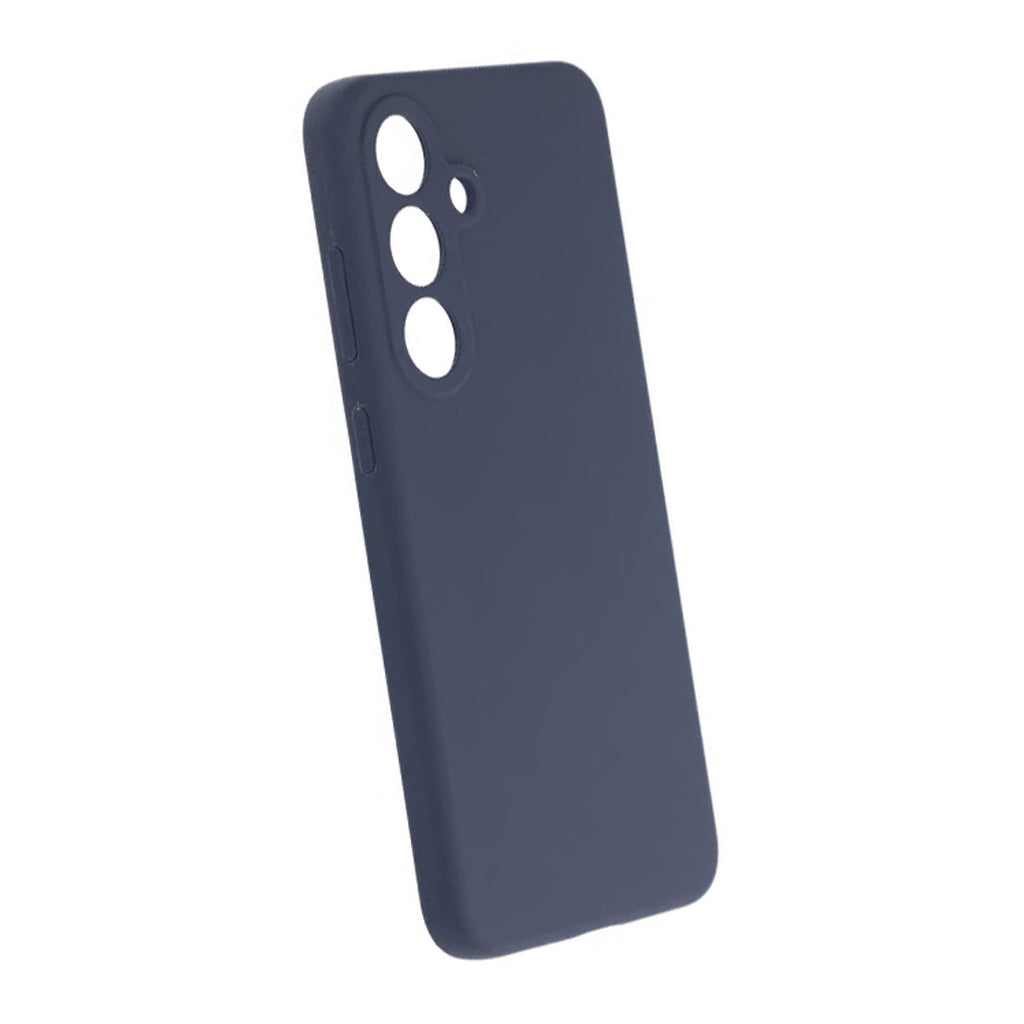 Samsung Galaxy S25 Plus Mobilskal Silikon - Midnattsblå