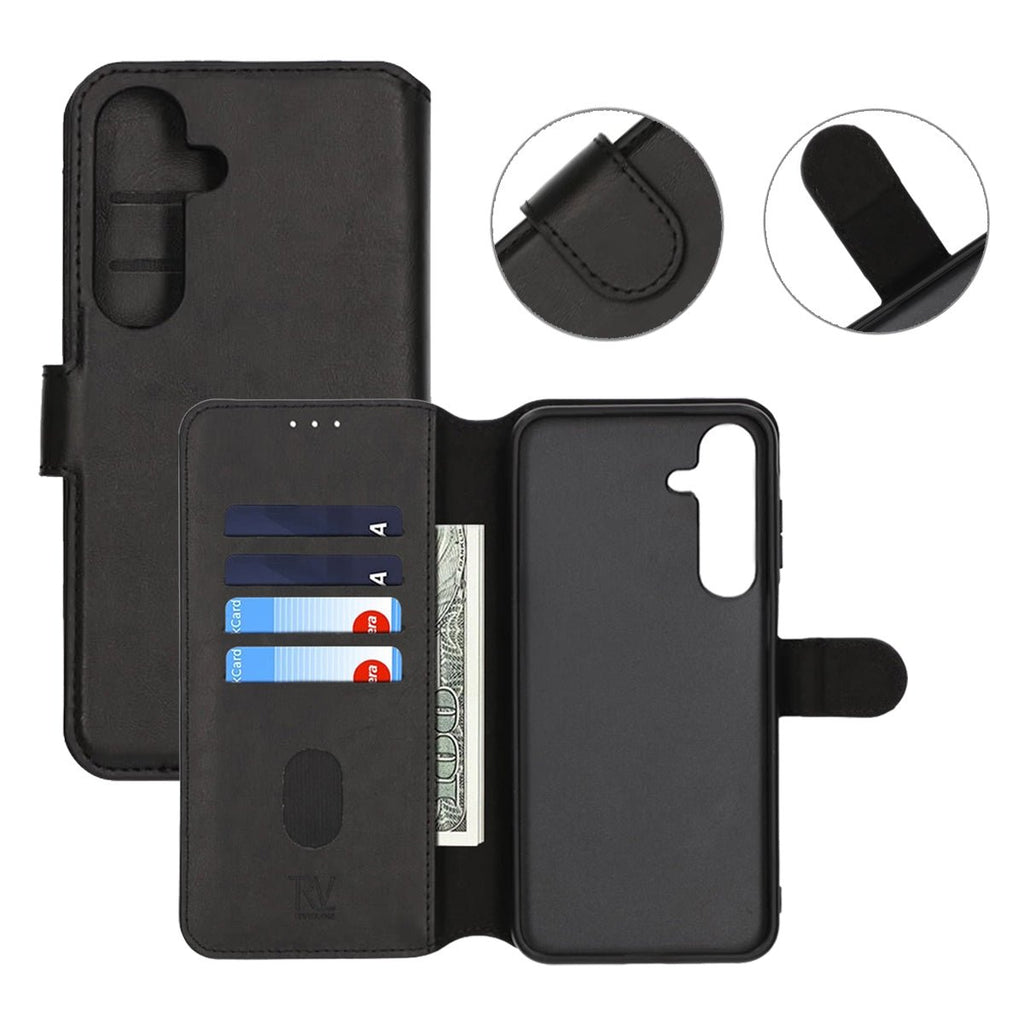 Samsung Galaxy S25 Plus Plånboksfodral Magnet Rvelon - Svart