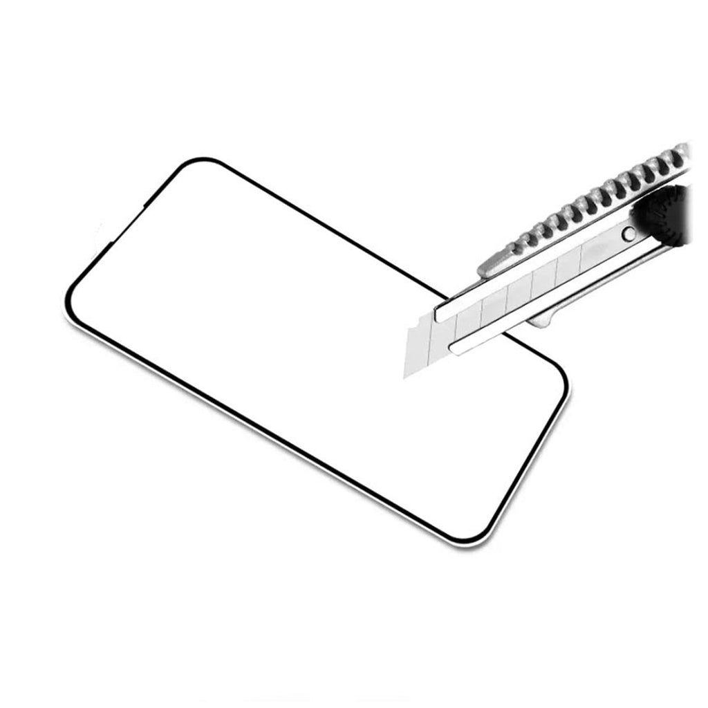 Skärmskydd iPhone 14 Pro - 3D Härdat Glas Svart