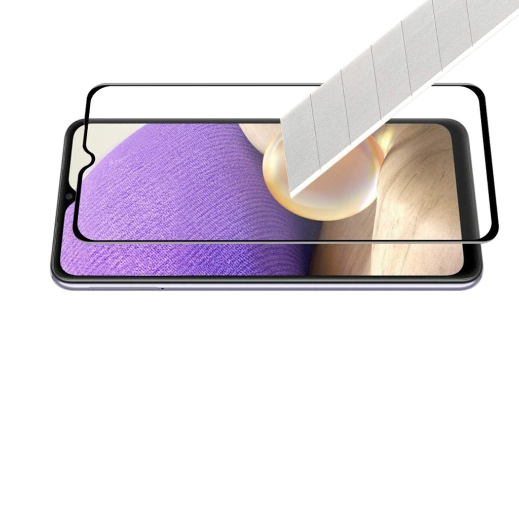 Skärmskydd Samsung Galaxy A32 5G - 3D Härdat Glas Svart