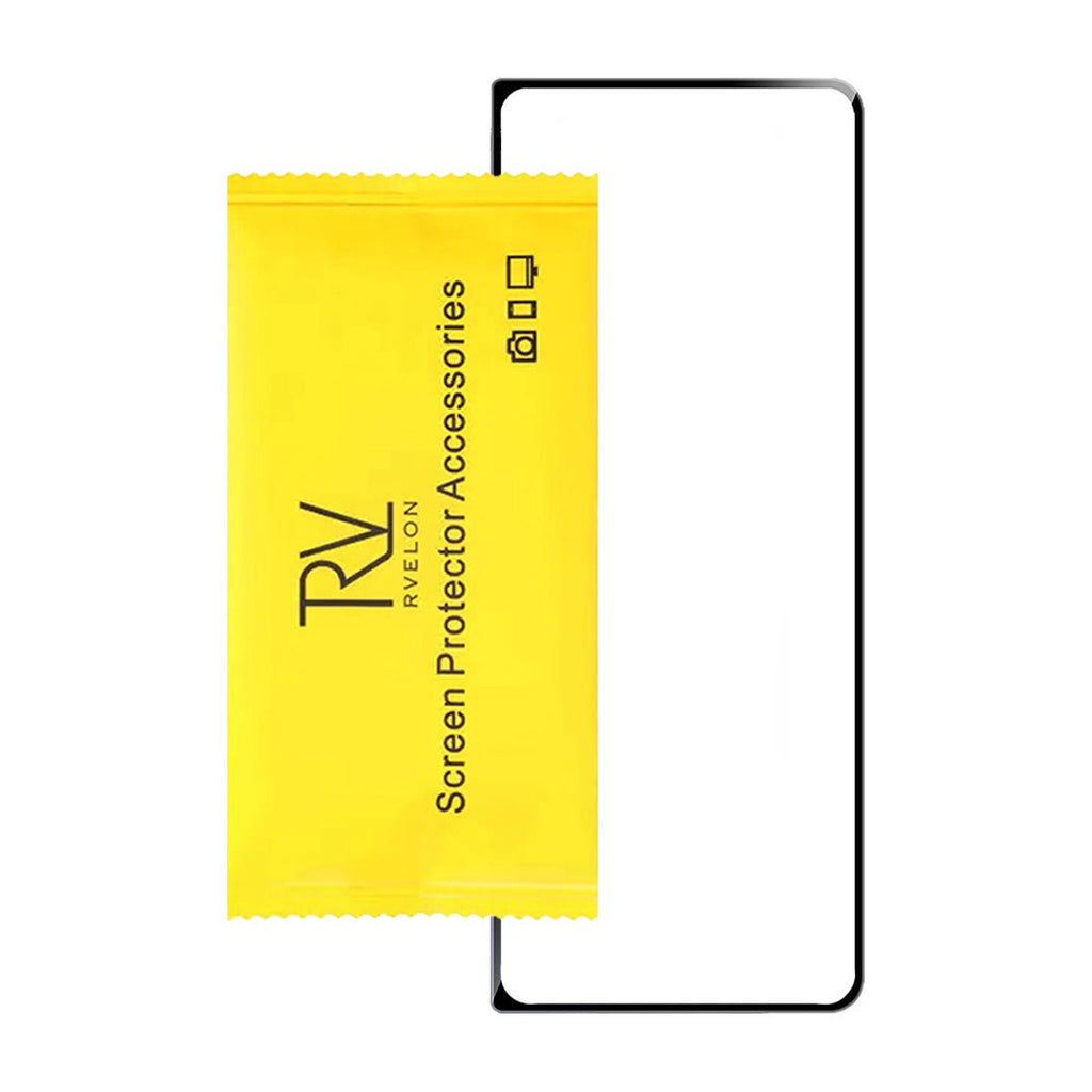 Skärmskydd Samsung Galaxy Z Fold 5 - 3D Härdat Glas Svart (miljö)