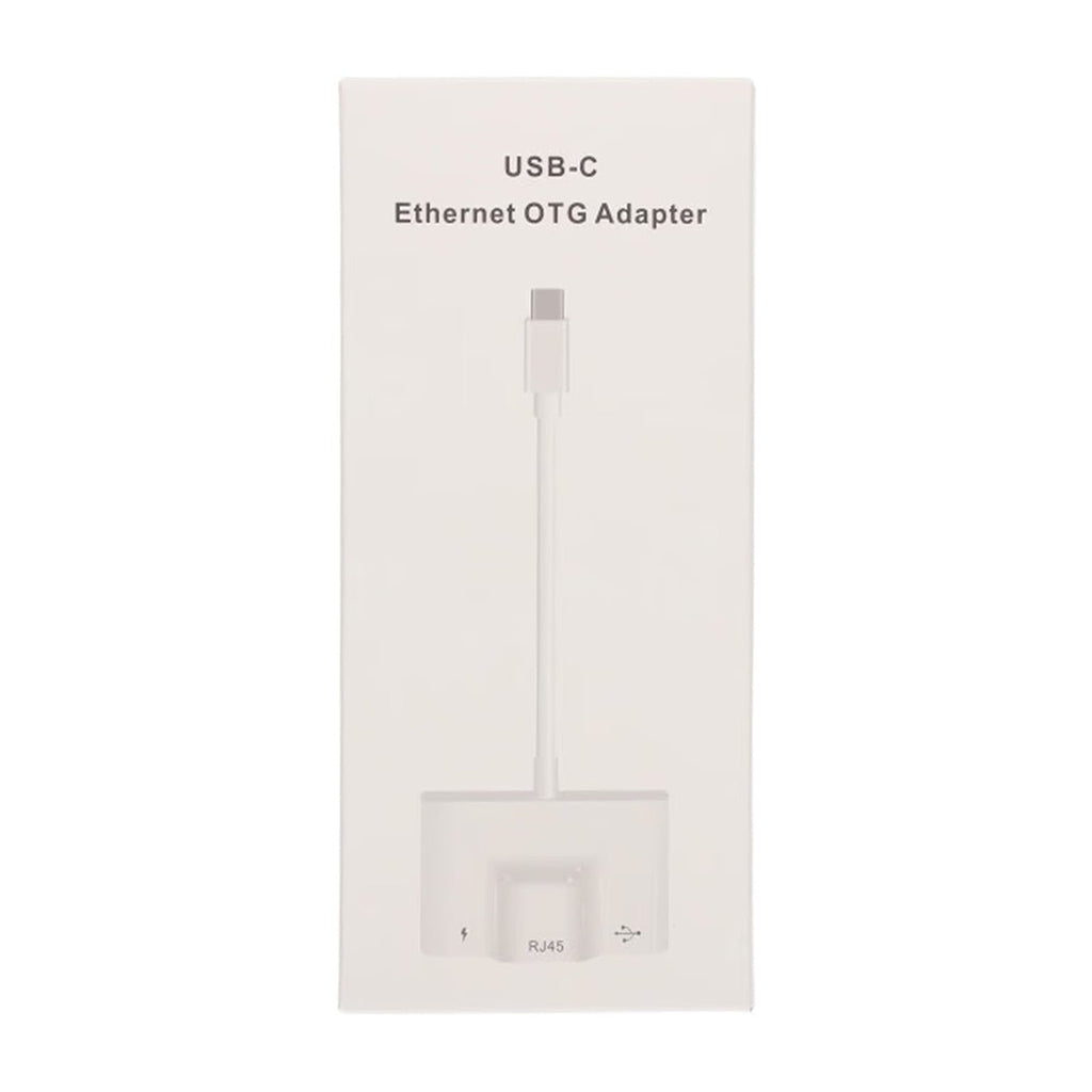USB - C till Ethernet OTG, USB A, USB C Adapter