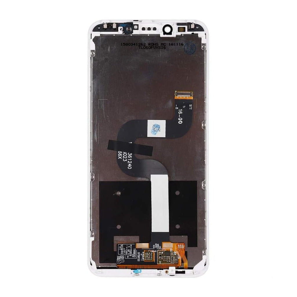 Xiaomi Mi A2 Skärm med LCD Display - Vit
