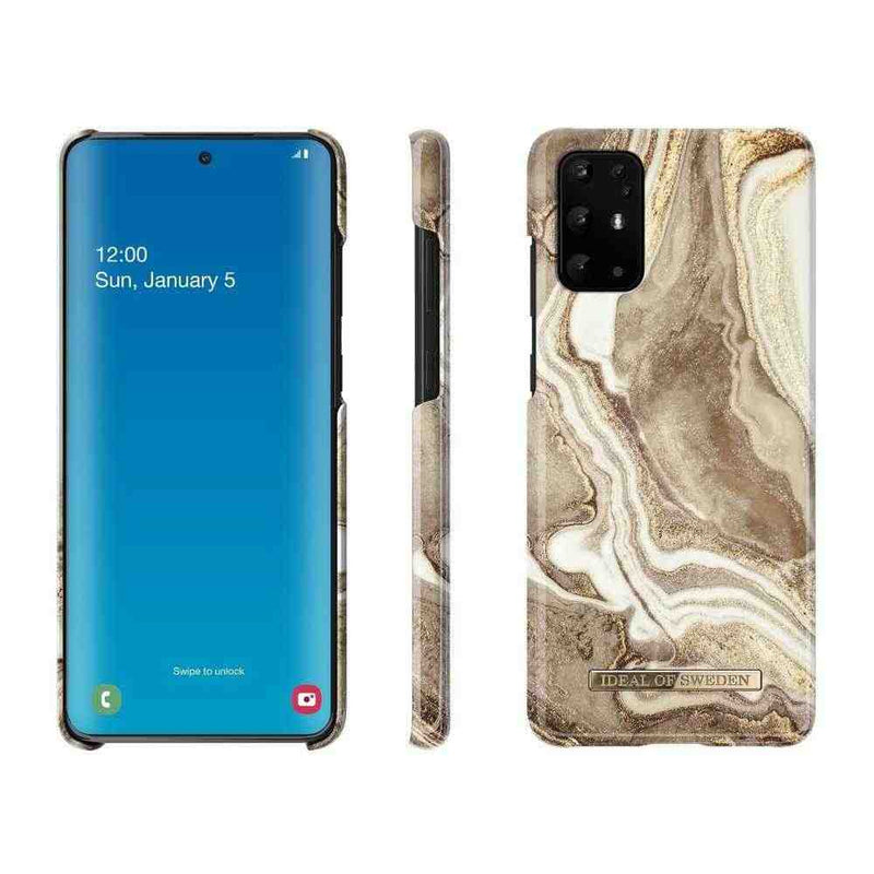 iDeal of Sweden Mobilskal Samsung Galaxy S20 Plus Golden Sand Marble