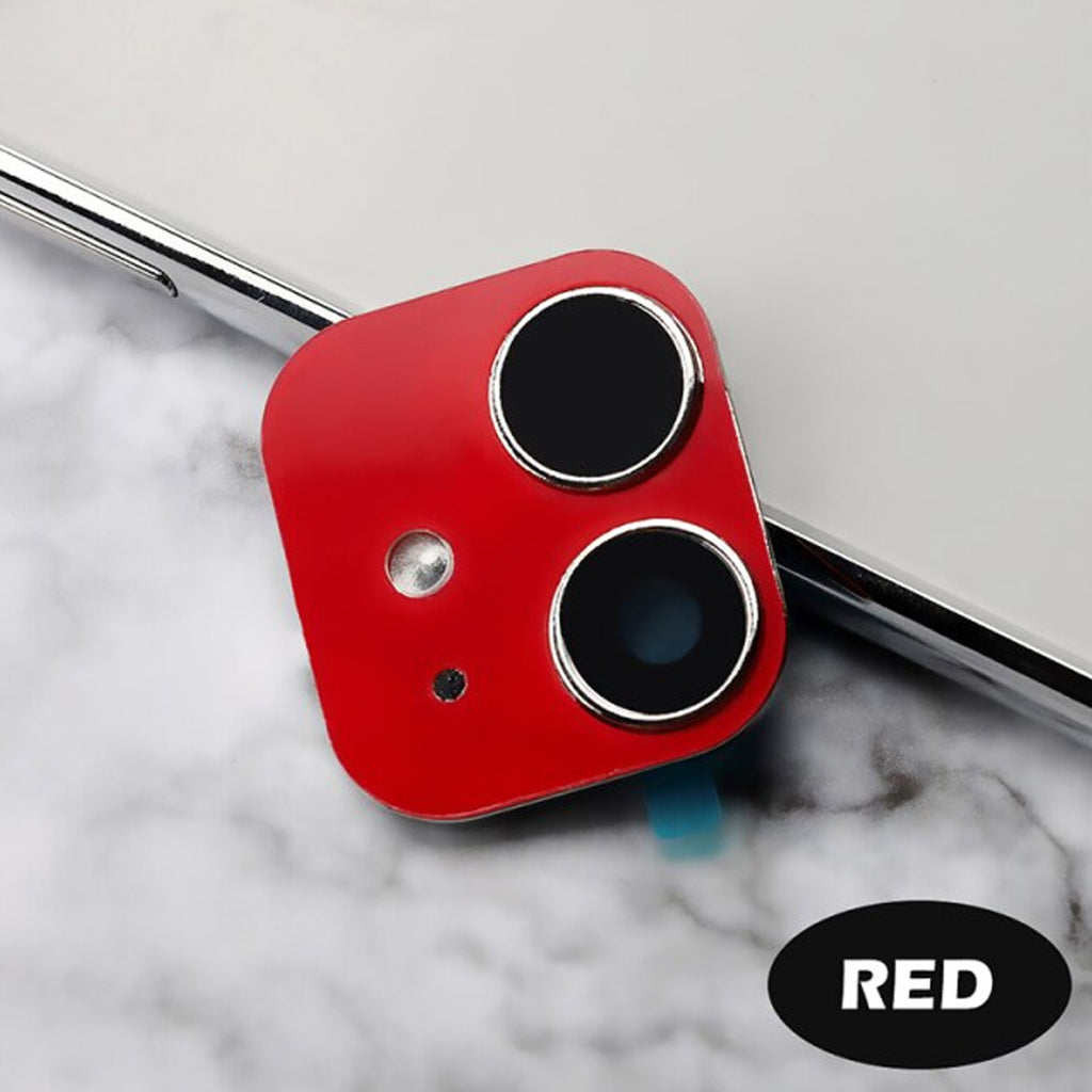 iPhone 11 Look-alike Kameraglas iPhone XR Röd