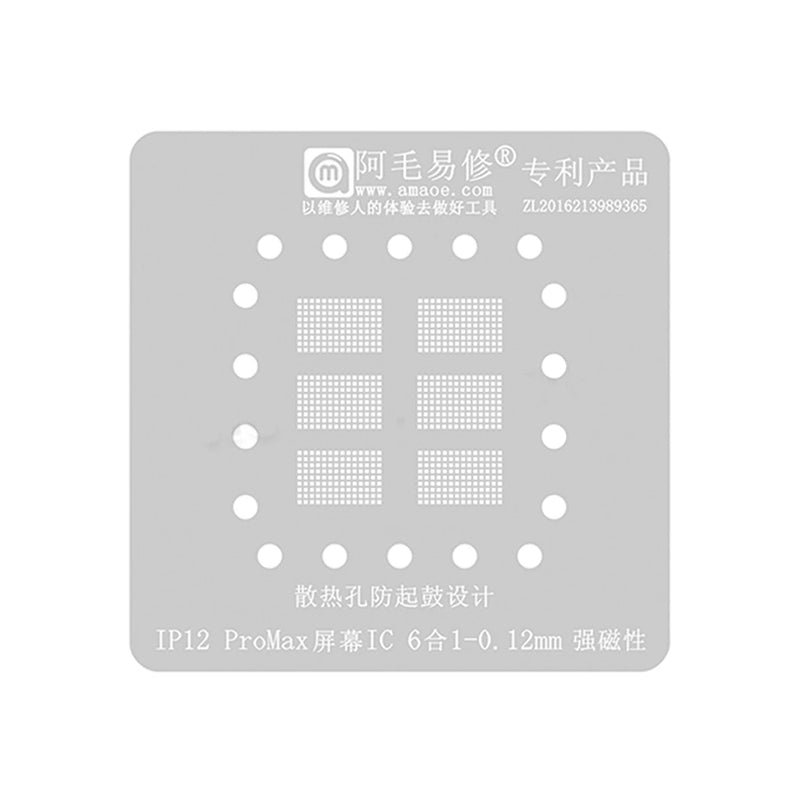 Plattform till Lödningsarbete för LCD Skärm IC Chip iPhone X-12