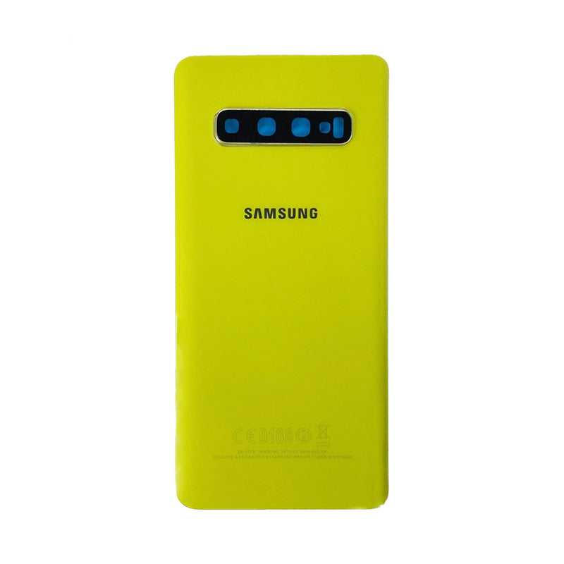 Samsung Galaxy S10 Plus Baksida - Gul