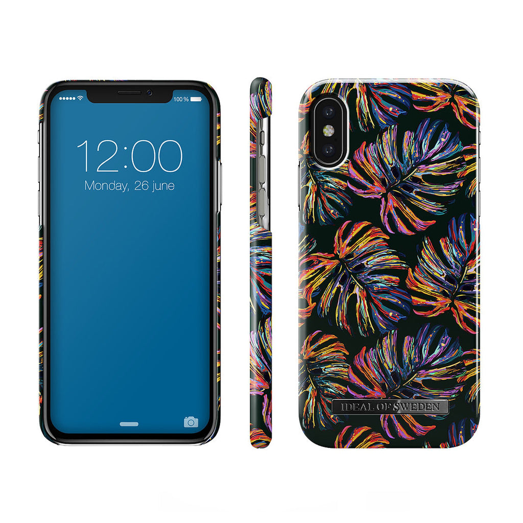 iDeal of Sweden Mobilskal iPhone X/XS Neon Tropical