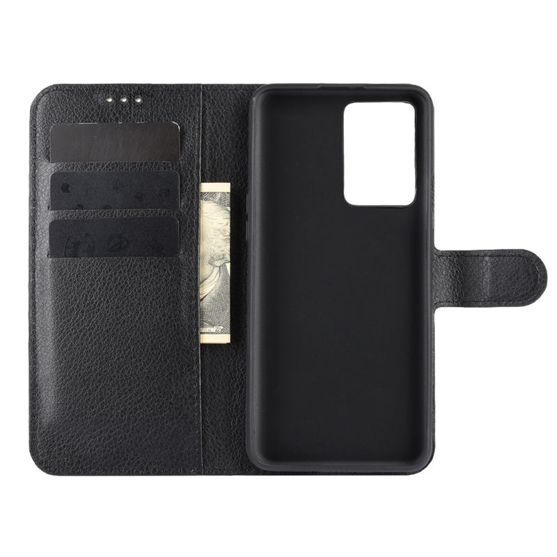 OnePlus Nord CE 2 Lite 5G Plånboksfodral med Stativ - Svart