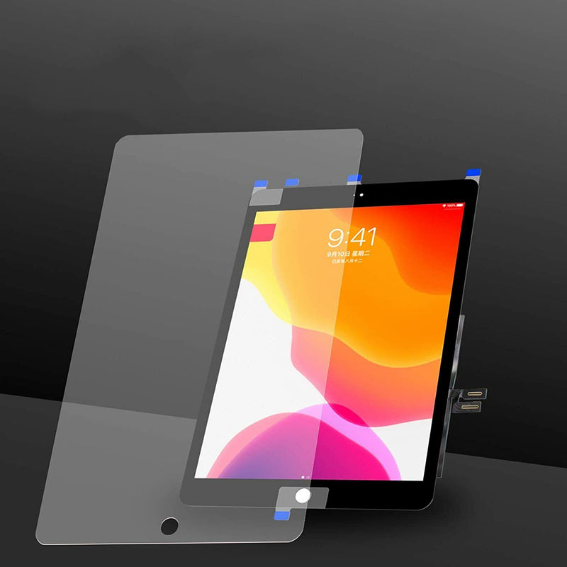 iPad 9 10.2 2021 Glas med Touchskärm Premium - Svart