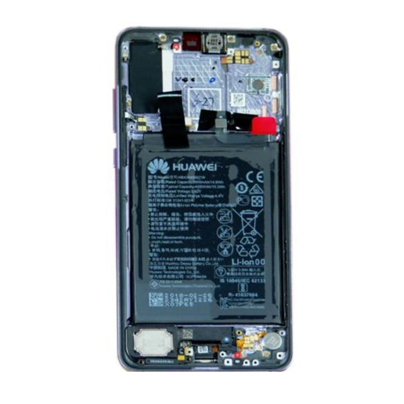 Huawei P20 Pro Original Skärm med LCD, Touch, Ram & Batteri - Svart