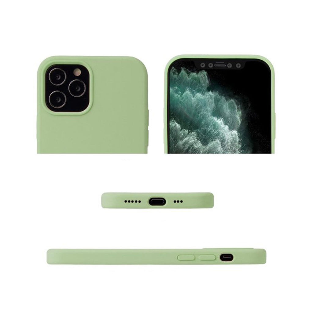 Mobilskal Silikon iPhone 13 Pro Grön