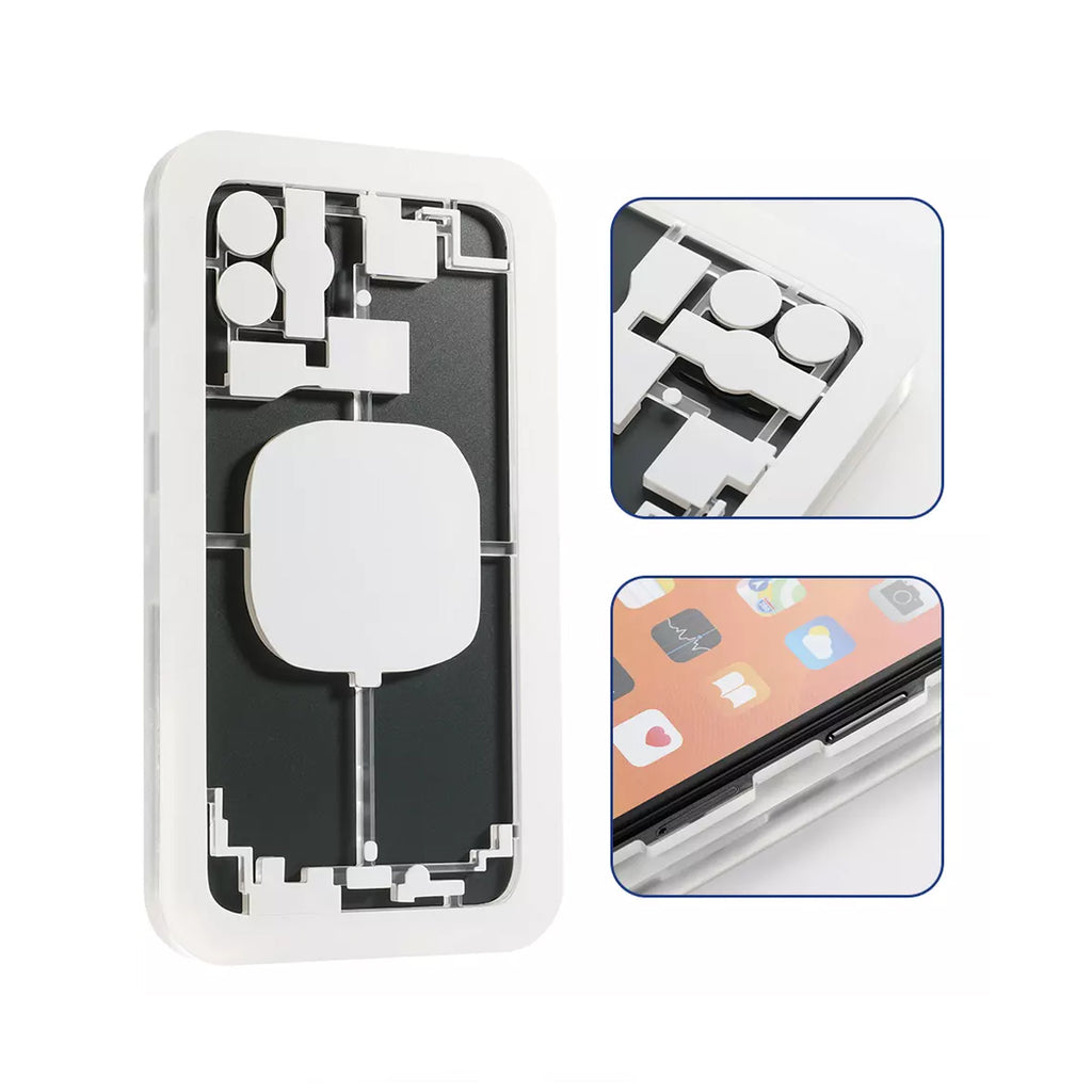 Form för Separerande Lasermaskin Baksida till iPhone 11 Pro Max hos Phonecare.se
