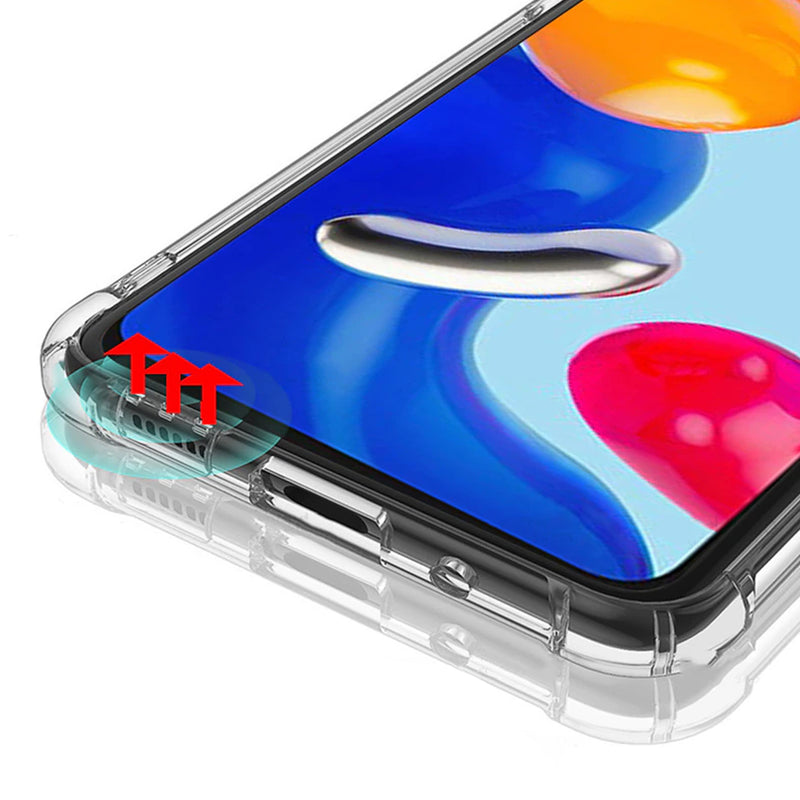 Stöttåligt Mobilskal Redmi Note 11 Pro - Transparent