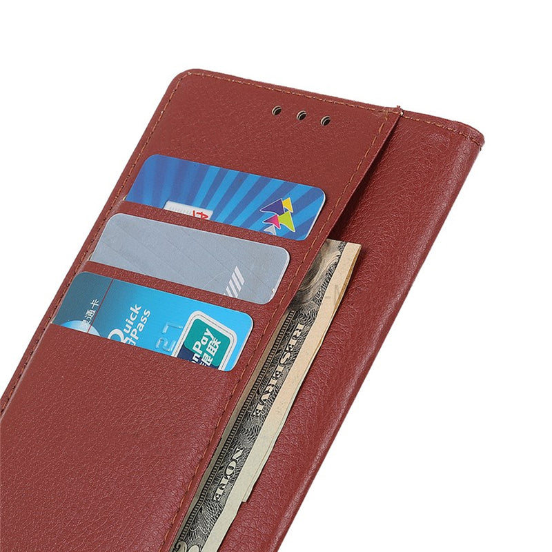 Xiaomi Redmi Note 11 Plånboksfodral med Stativ - Brun
