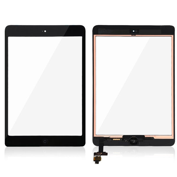 iPad Mini/Mini 2 Glas/Touchskärm med Hemknapp flex Premium Svart