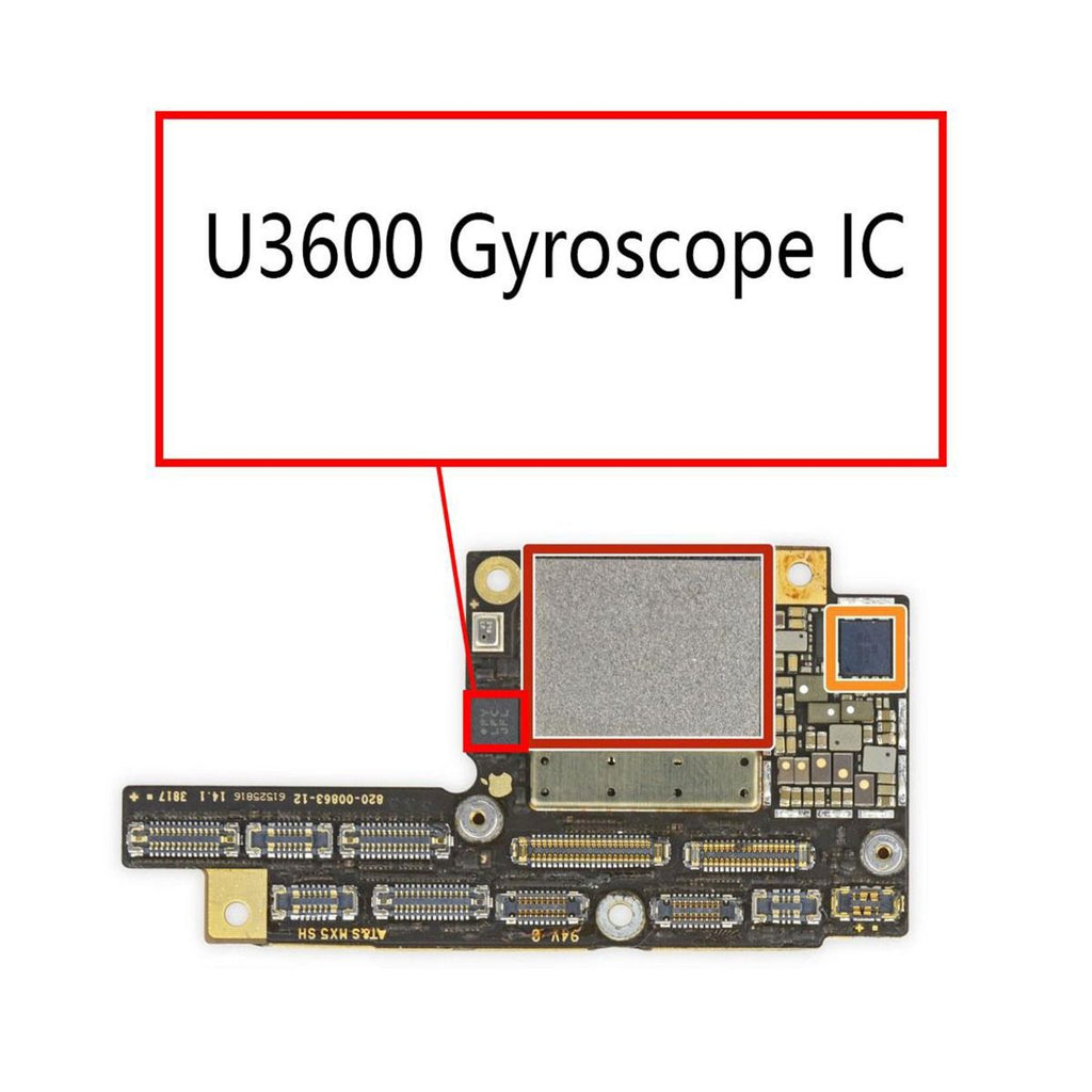 iPhone X Gyroskop IC (U3600)