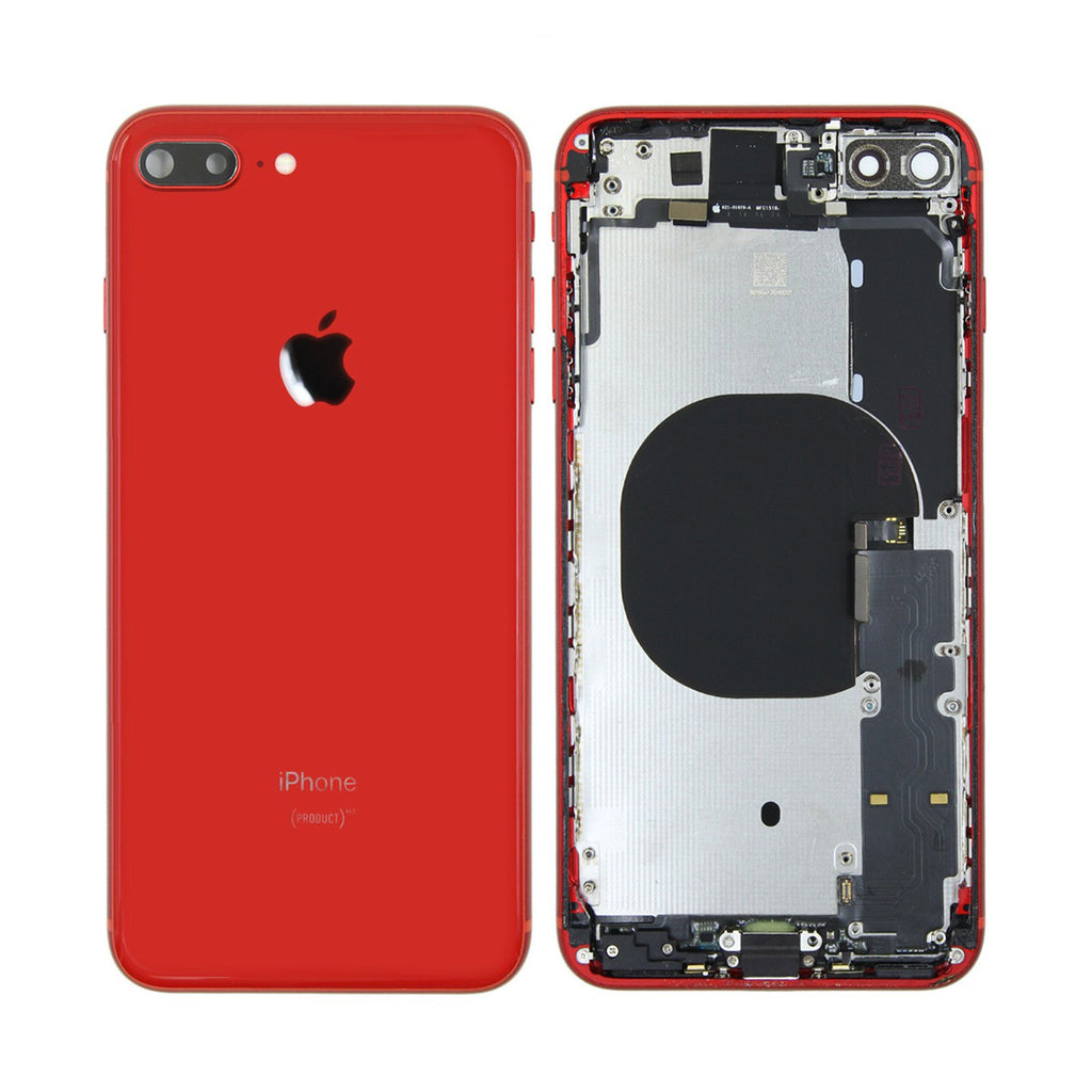 iPhone 8 Plus Baksida/Komplett Ram Röd