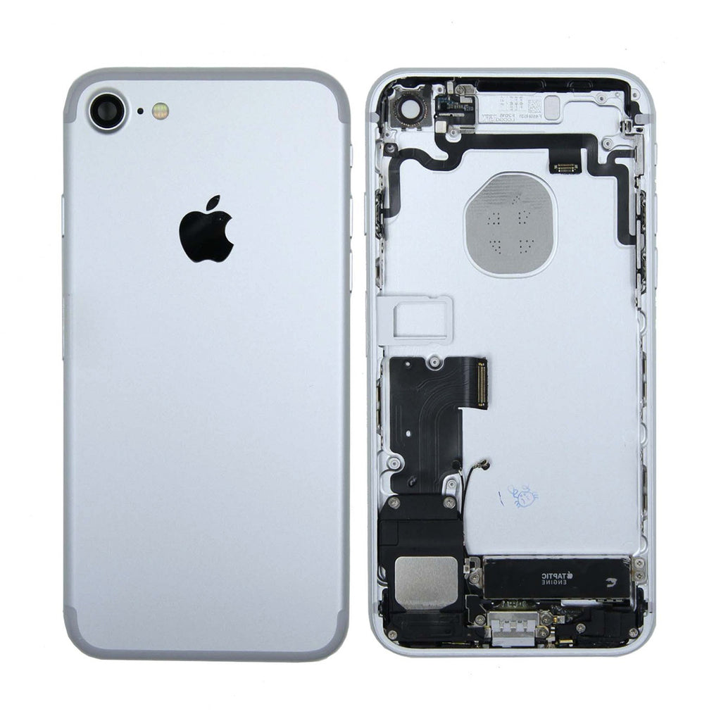 iPhone 7 Baksida/Komplett Ram OEM Silver