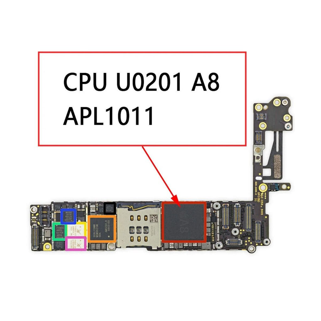 CPU A8 Skydd iPhone 6/6P hos Phonecare.se
