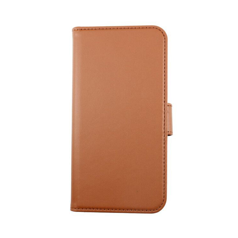 iPhone X/XS Plånboksfodral Magnet Rvelon - Guldbrun