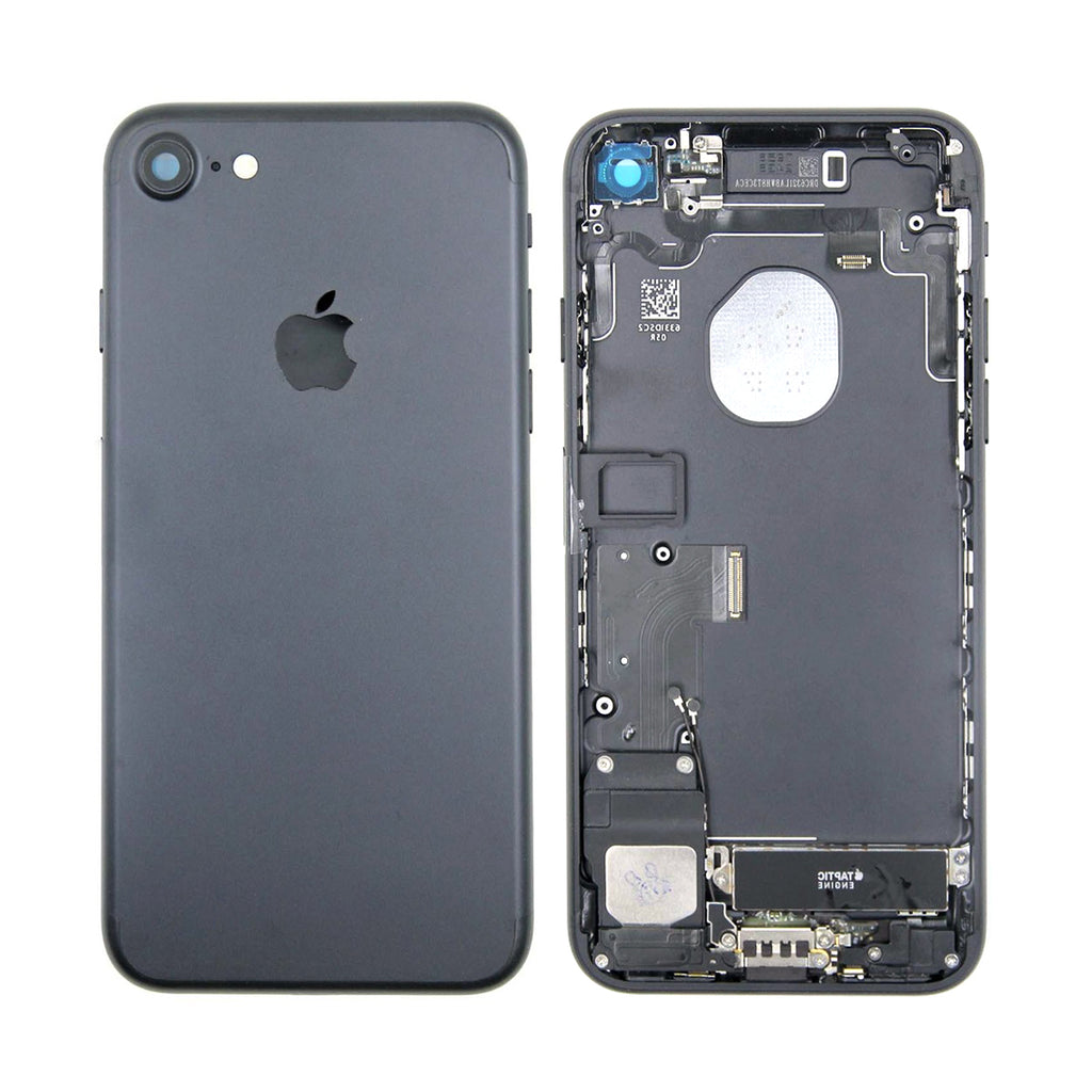 iPhone 7 Baksida/Komplett Ram OEM Svart