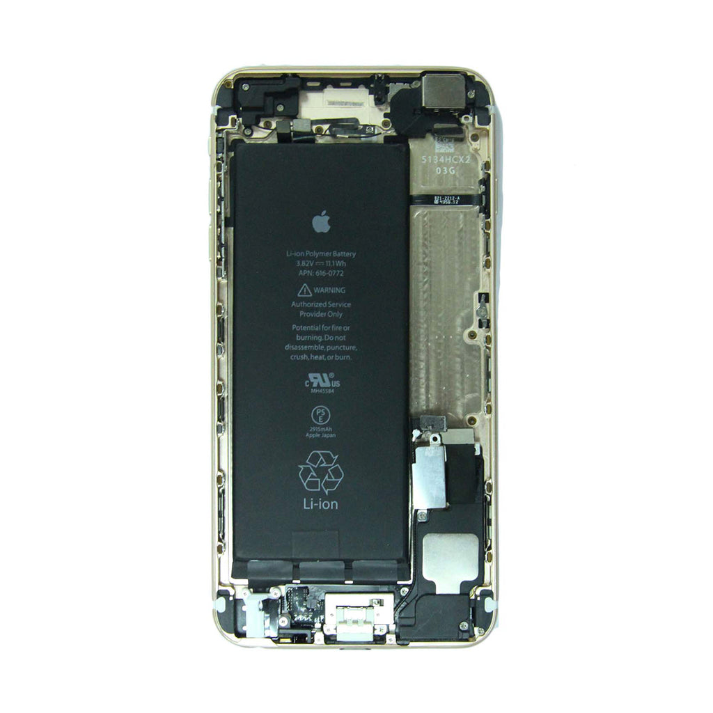 iPhone 6 Plus Baksida/Komplett Ram med Kamera och Batteri