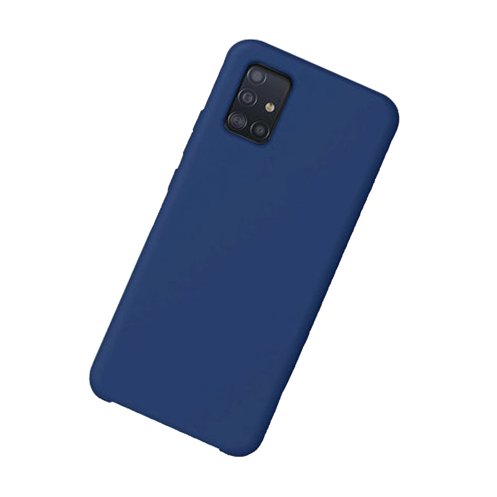 Mobilskal Silikon Samsung A72 Blå